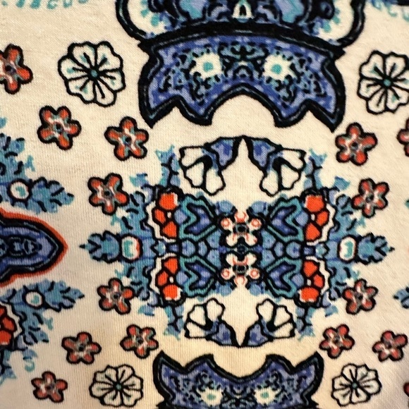 Artisan NY maxi skirt Large mixed media pull on White Lotus Boho Hippie - Picture 4 of 9